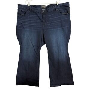 Torrid Women's Luxe Slim Fit Boot Cut Super Stretch Blue Denim Jeans Size 30S